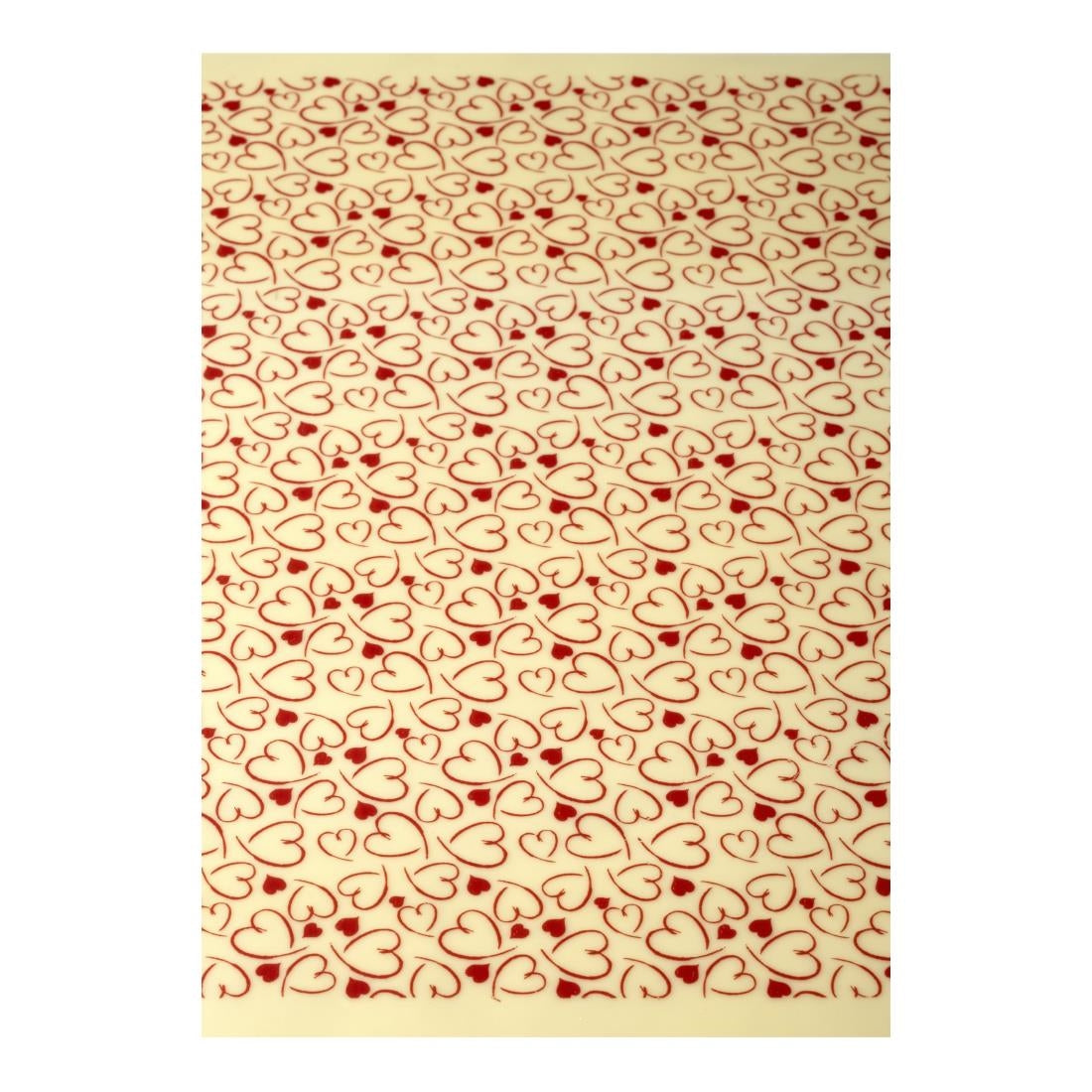 Pavoni Red Heart Transfer Sheets 340x265mm (30 Pack)