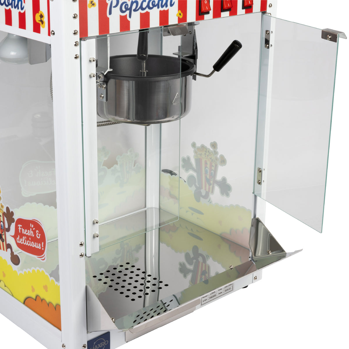 HAXRO Popcorn Machine 8oz White