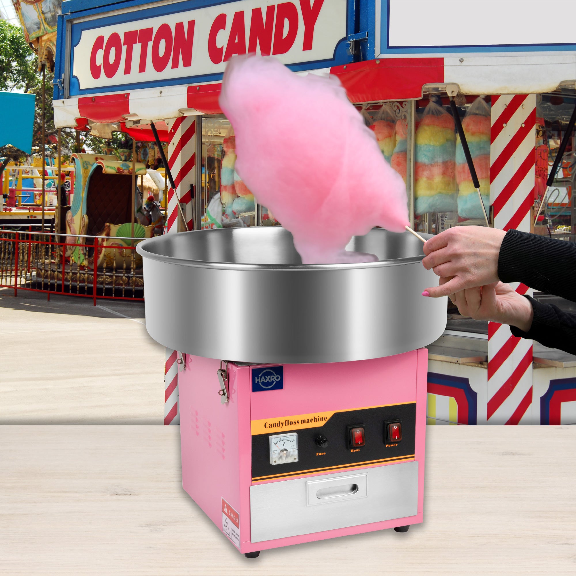 HAXRO Candy Floss Machine 52cm – A1 Equipment