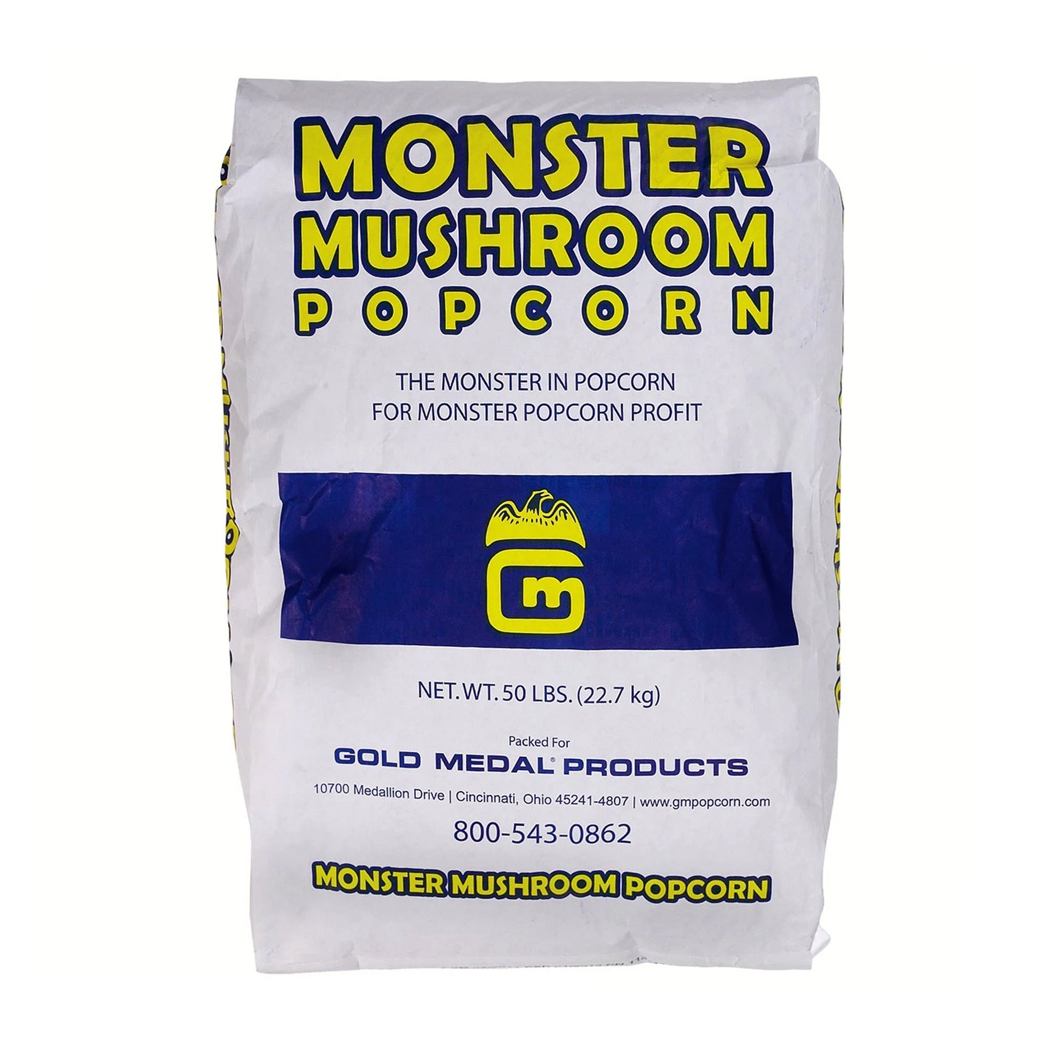 Monster Mushroom Popcorn Kernels 22.7kg