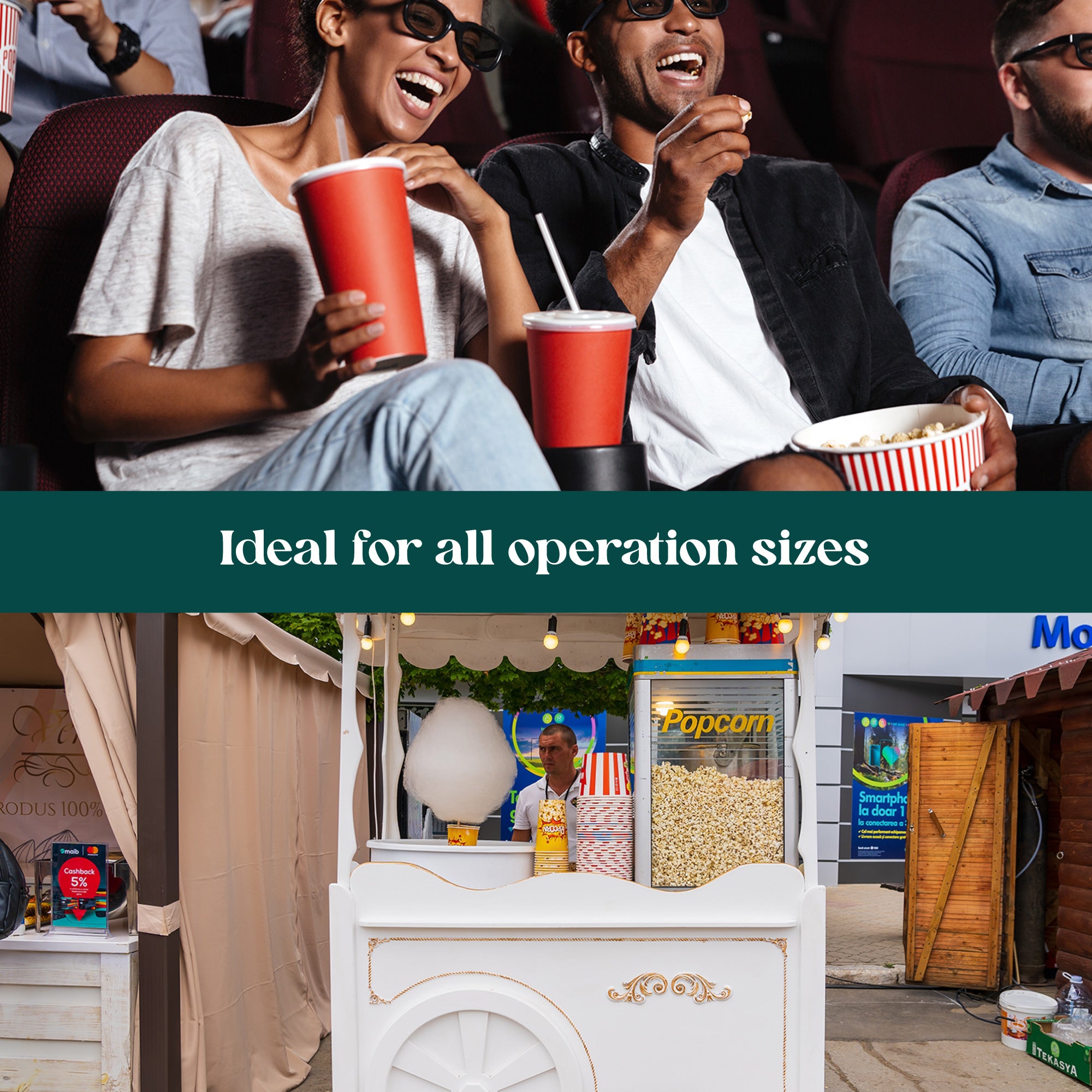 Ideal for all operation sizes