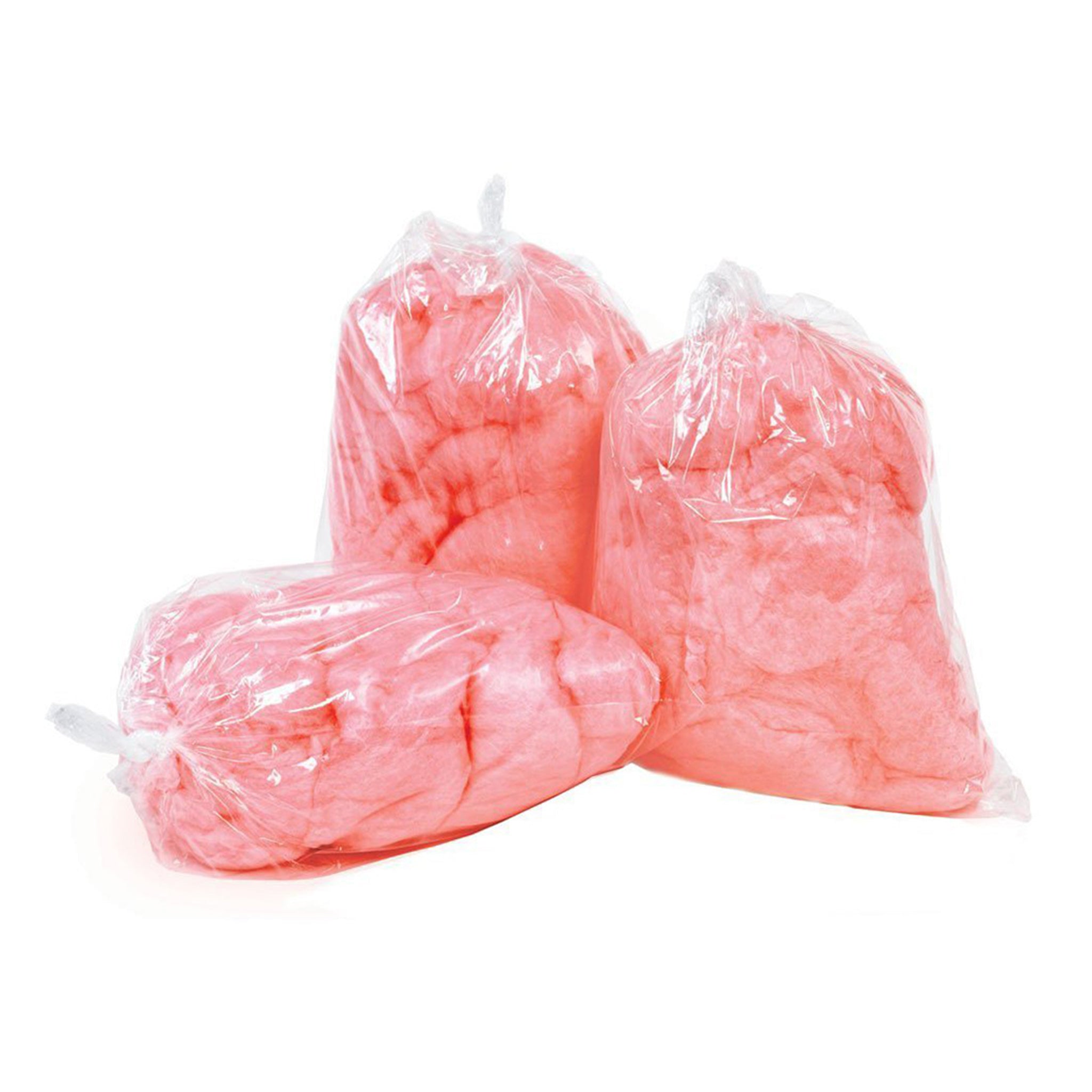 Plain Candy Floss Bags - 100/Pack