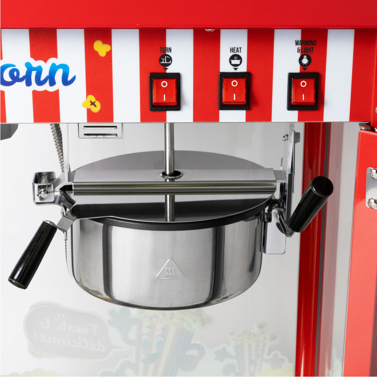 HAXRO Popcorn Machine 8oz Red
