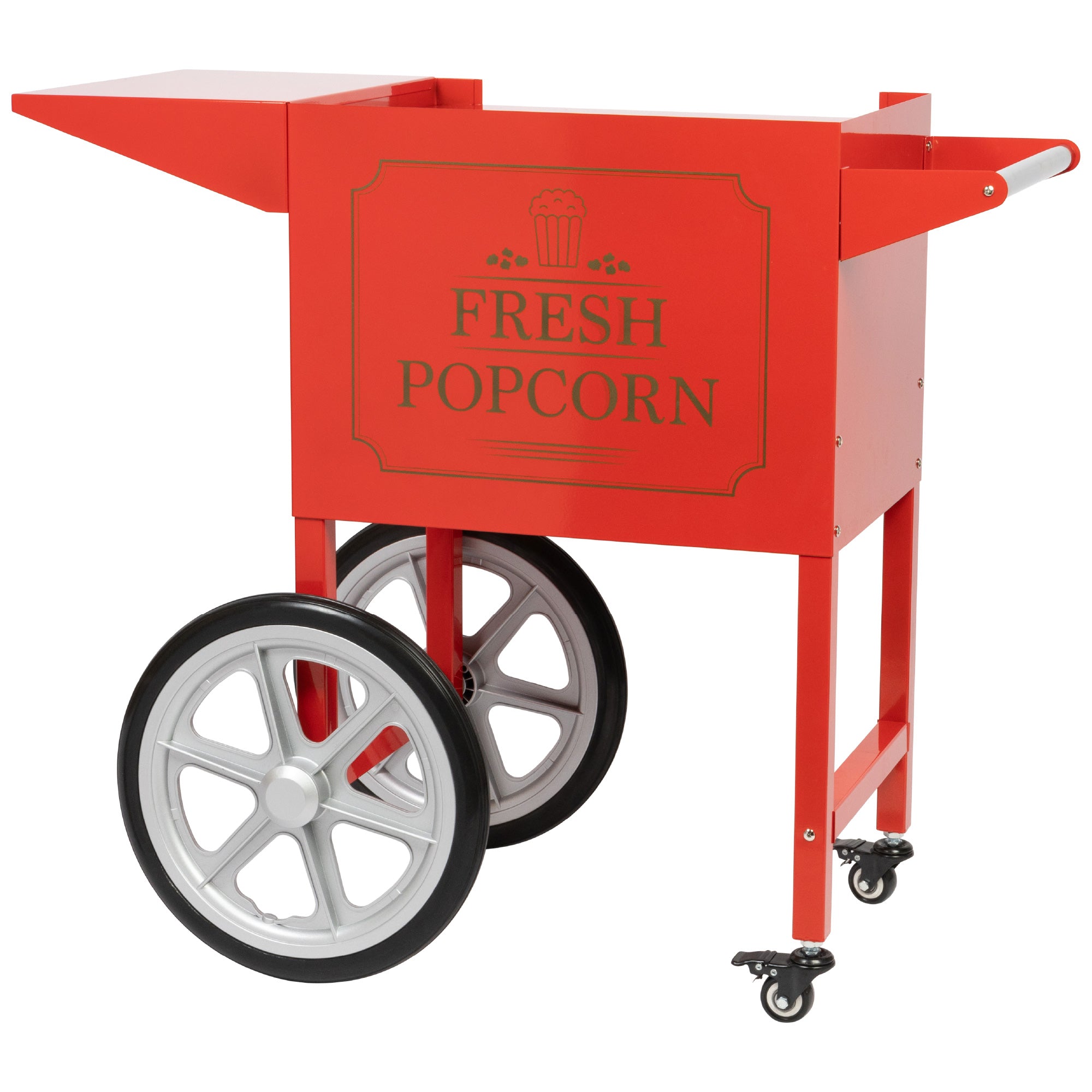 HAXRO Vintage Style Popcorn Machine & Cart 8oz - Red