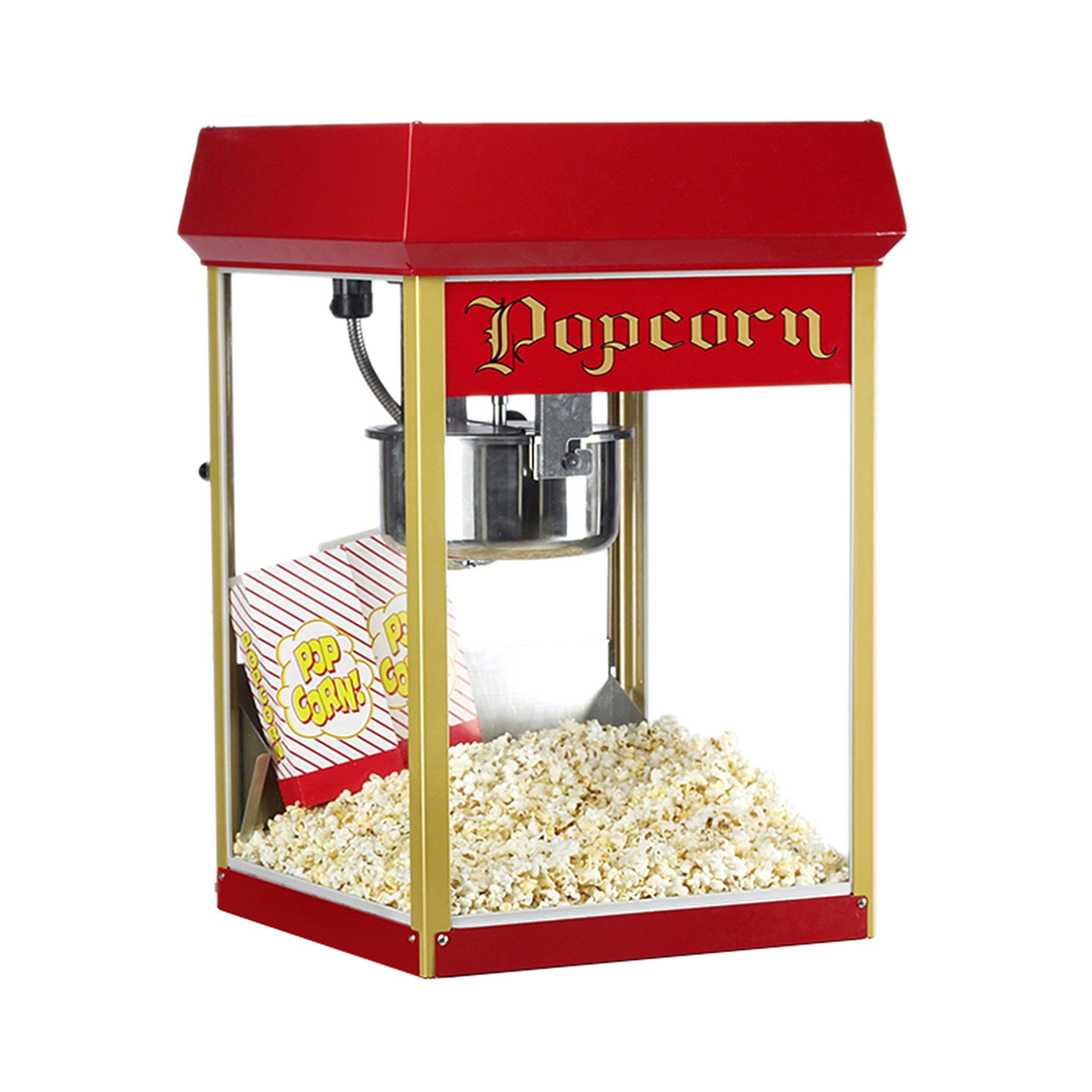 8oz Red Fun Pop Popcorn Machine Gold Medal