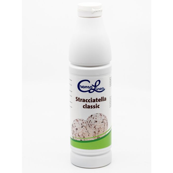 Stracciatella Coating used for coating desserts like gelato and frozen treats.