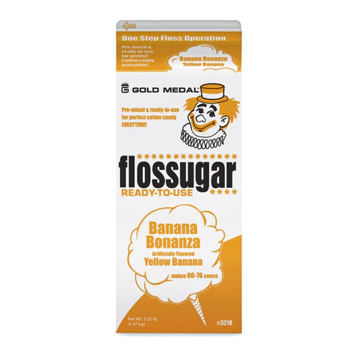 Gold Medal Banana Candy Floss Sugar 1.47kg
