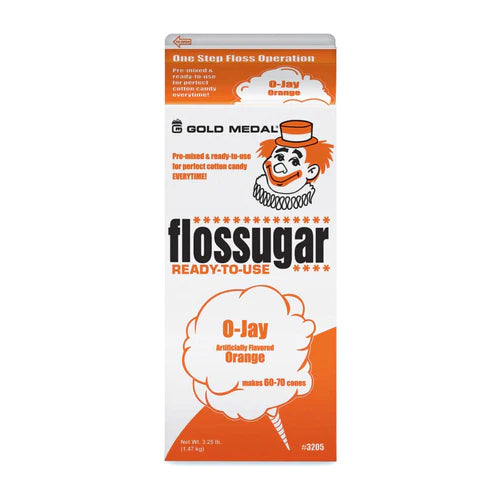 Gold Medal Orange Candy Floss Sugar 1.47kg