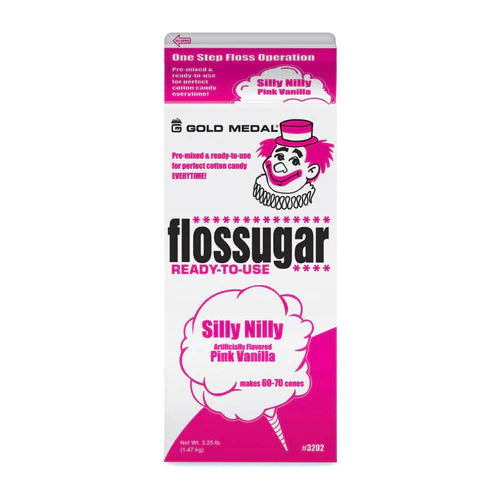 Gold Medal Pink Vanilla Candy Floss Sugar 1.47kg