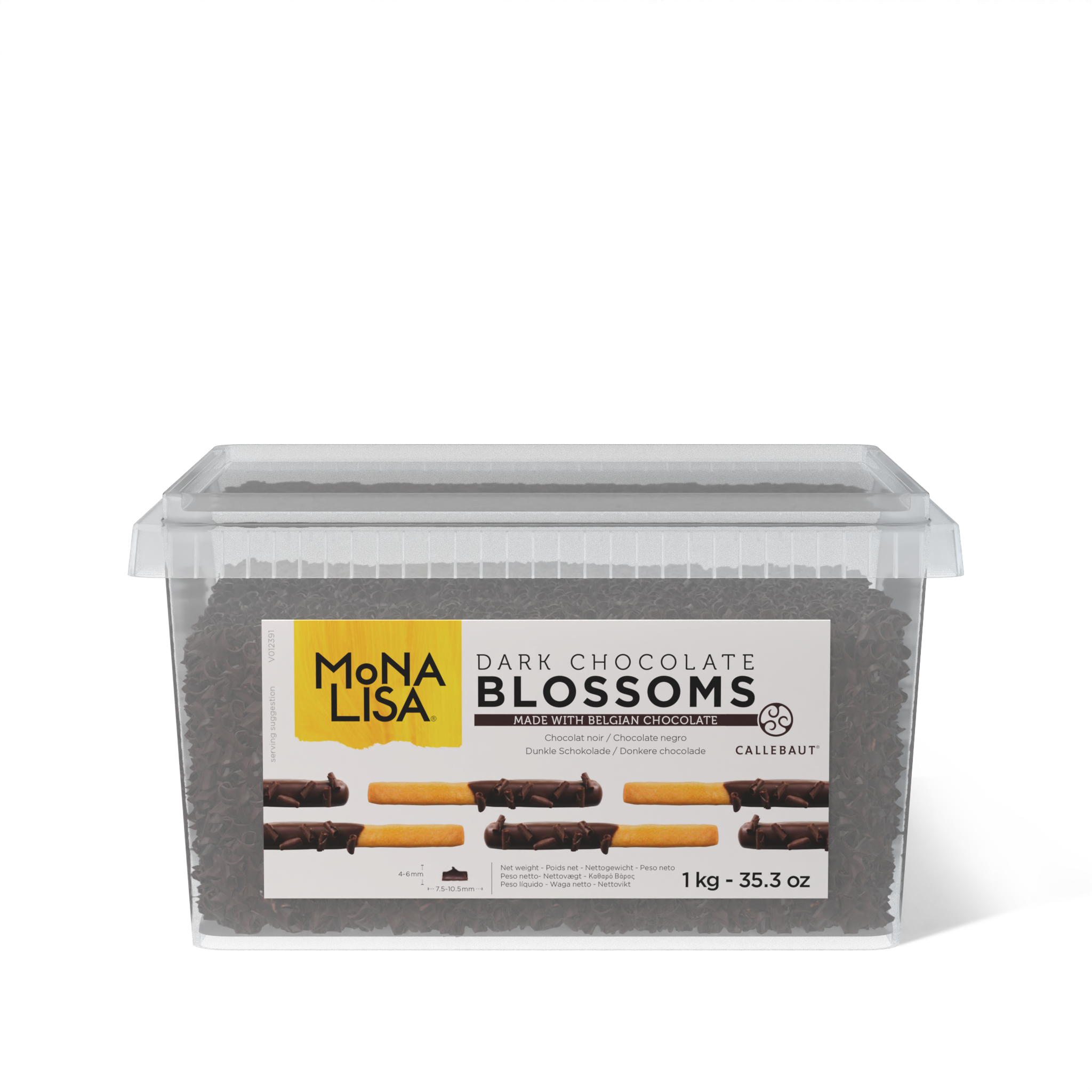 Dark Chocolate Blossoms 1kg