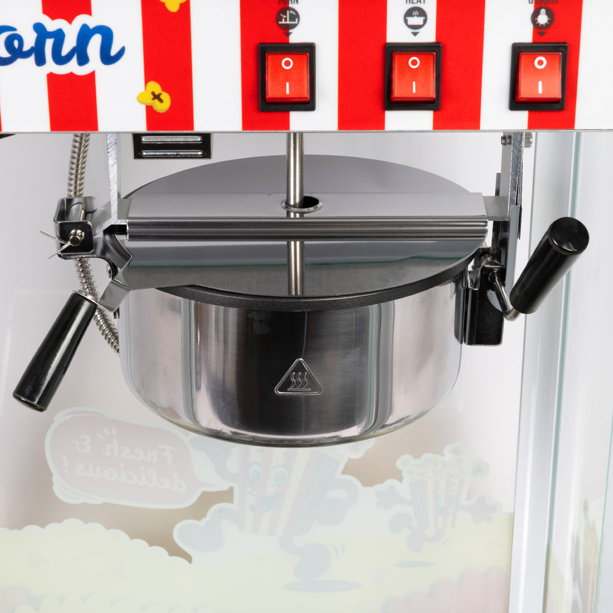 HAXRO Popcorn Machine 8oz White