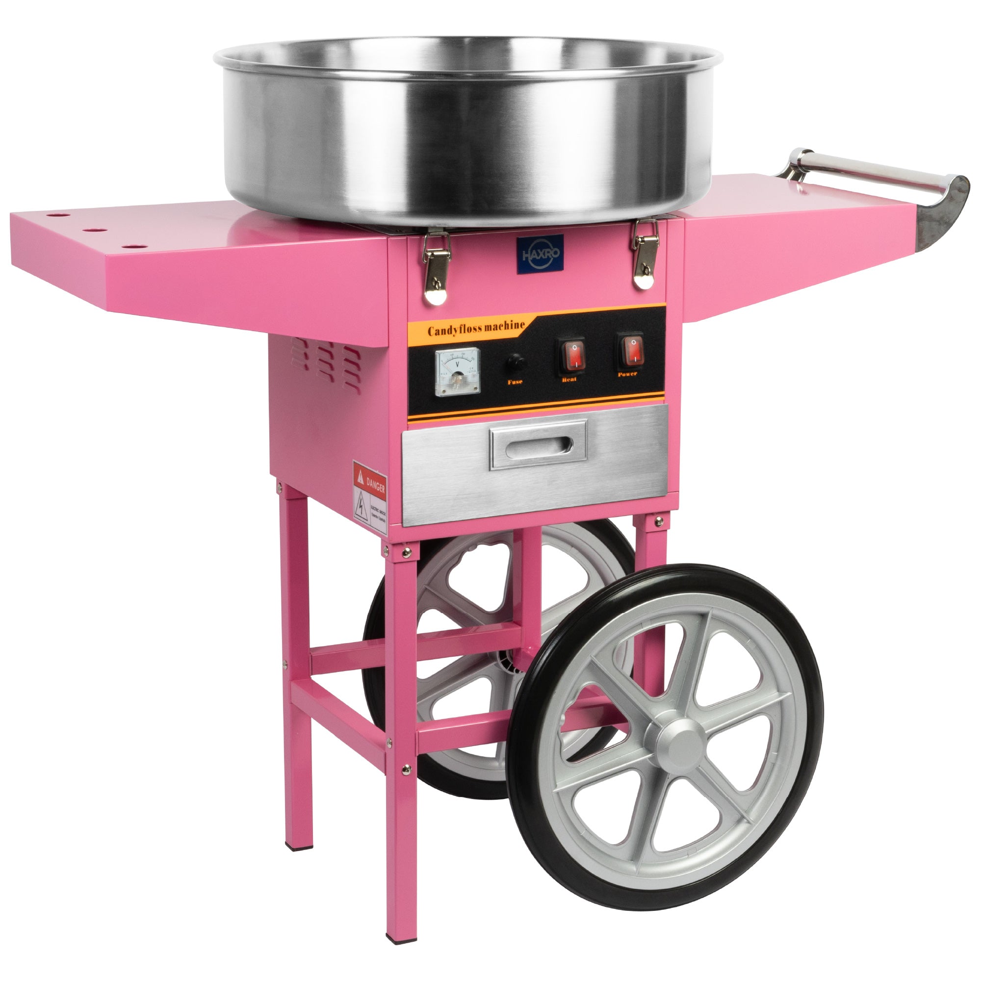 HAXRO Candy Floss Machine With Cart- 52cm