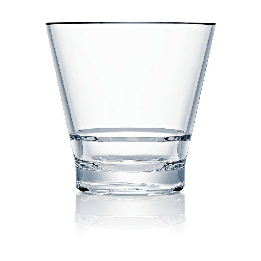 Steelite Capella Stack Clear Double Rocks 355ml (Box 12)(Direct)