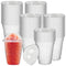 DEXLO Slush Cups With Dome Lids 7oz - Pack of 1000