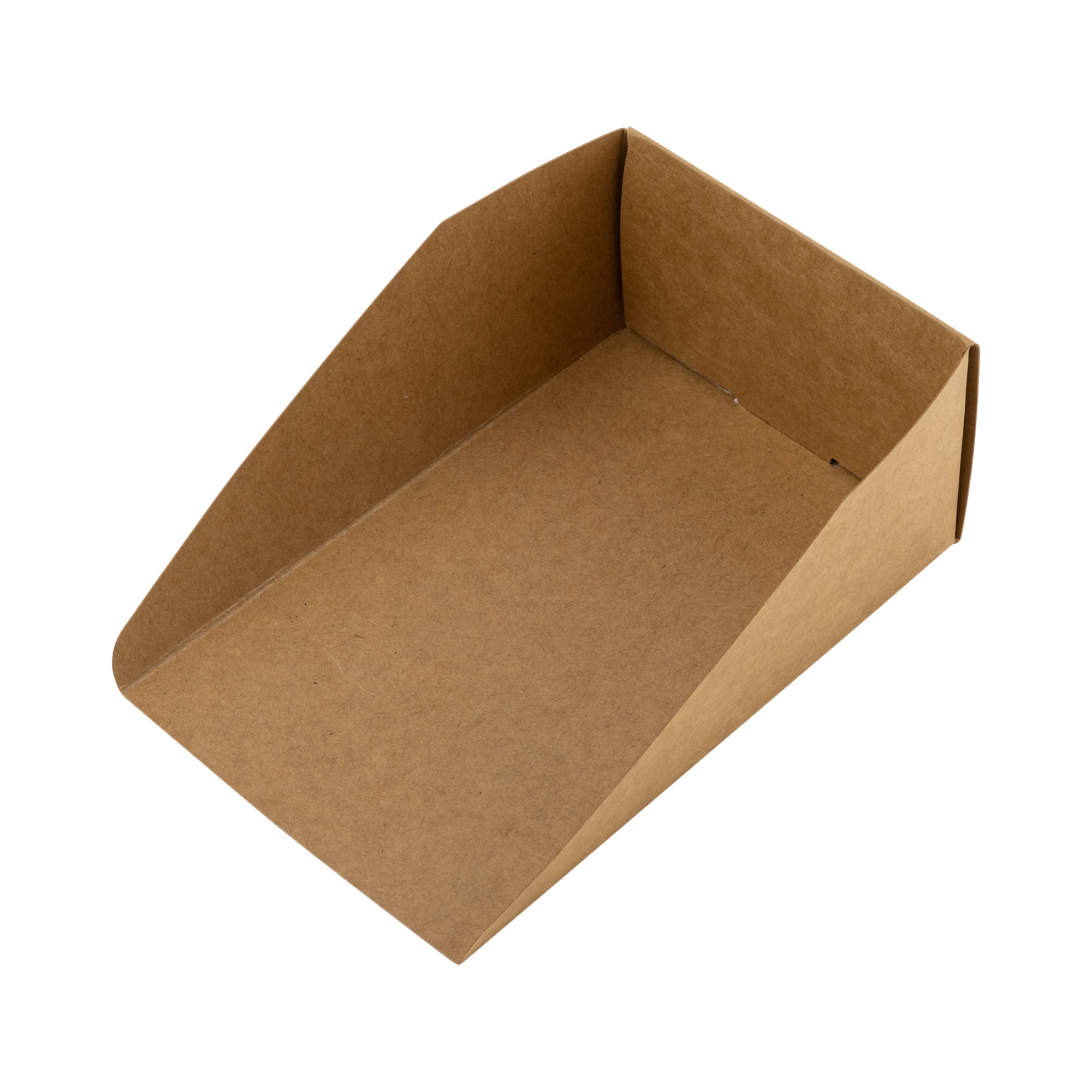 DEXLO Belgian Waffle Tray Eco Kraft Brown - Pack of 500