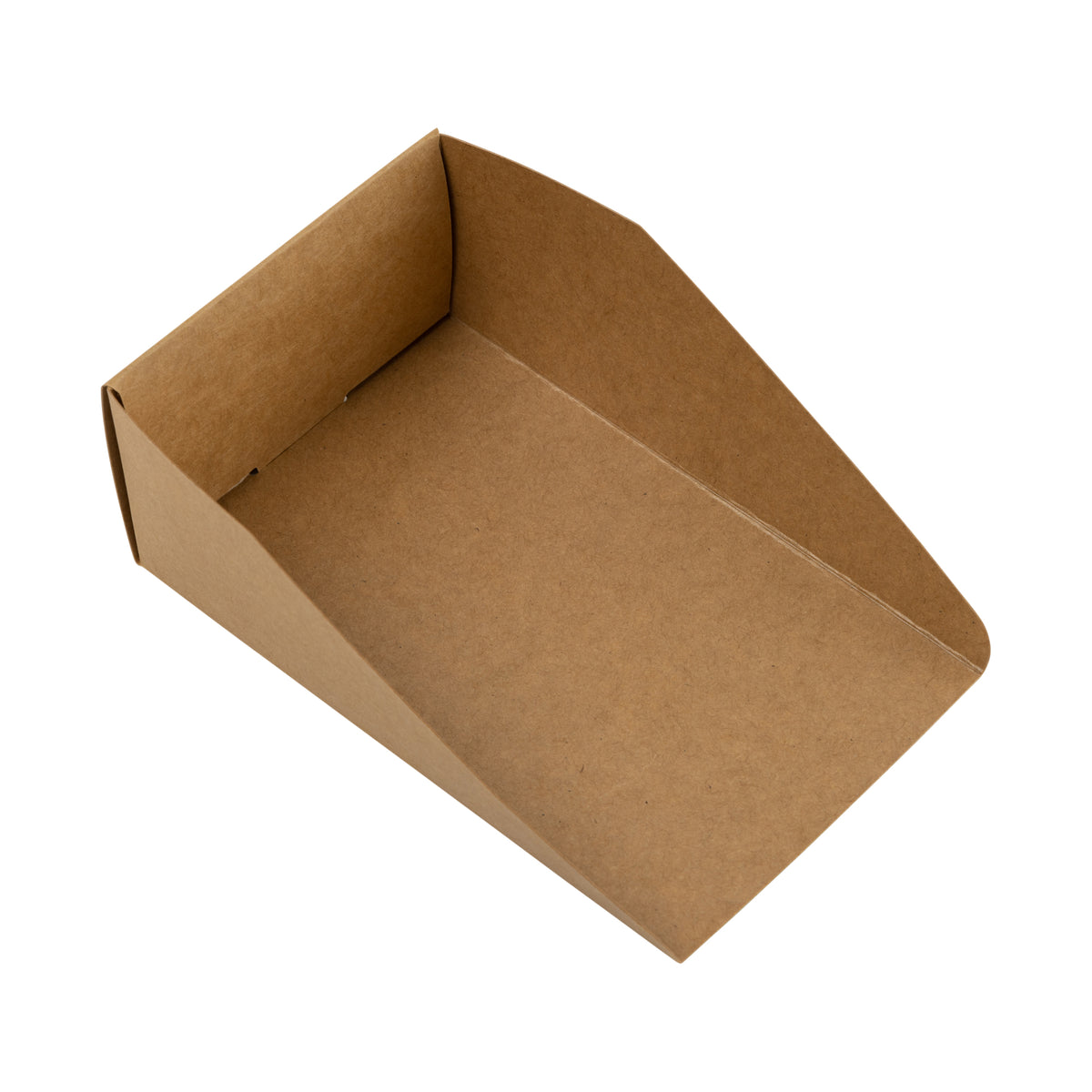 DEXLO Belgian Waffle Tray Eco Kraft Brown - Pack of 500
