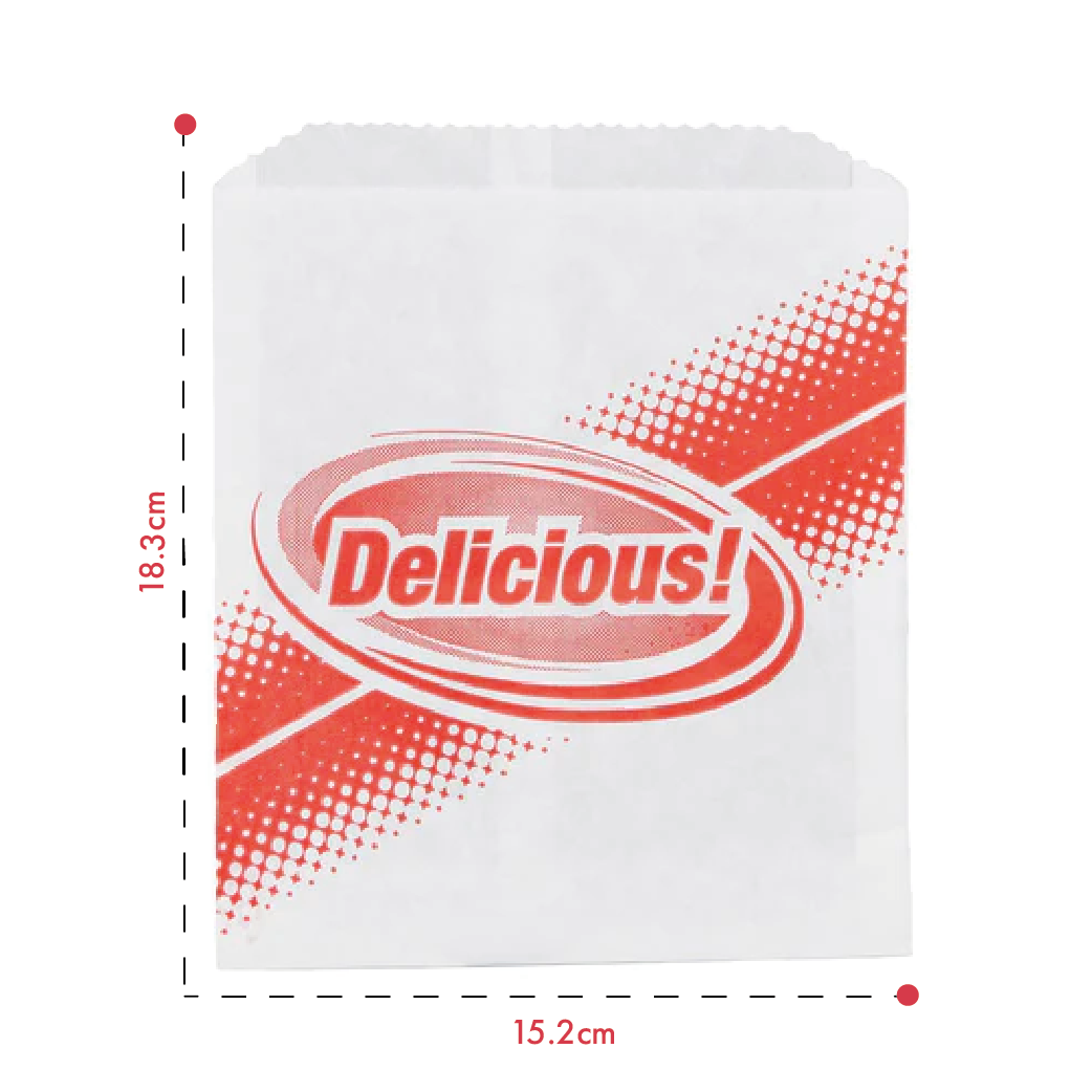 Delicious Paper Bags (Pack of 1000)