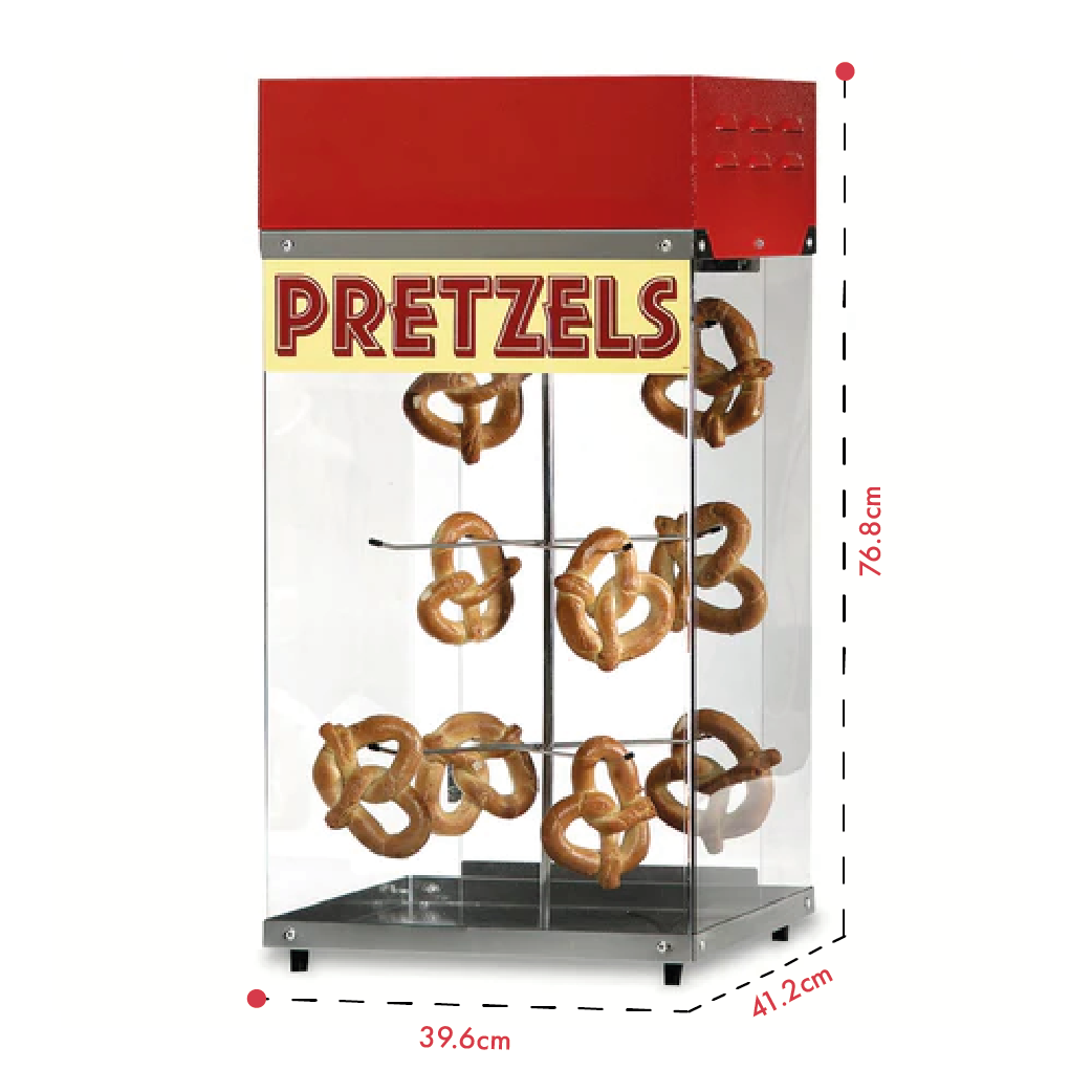 Gold Medal Soft Pretzel Display Cabinet