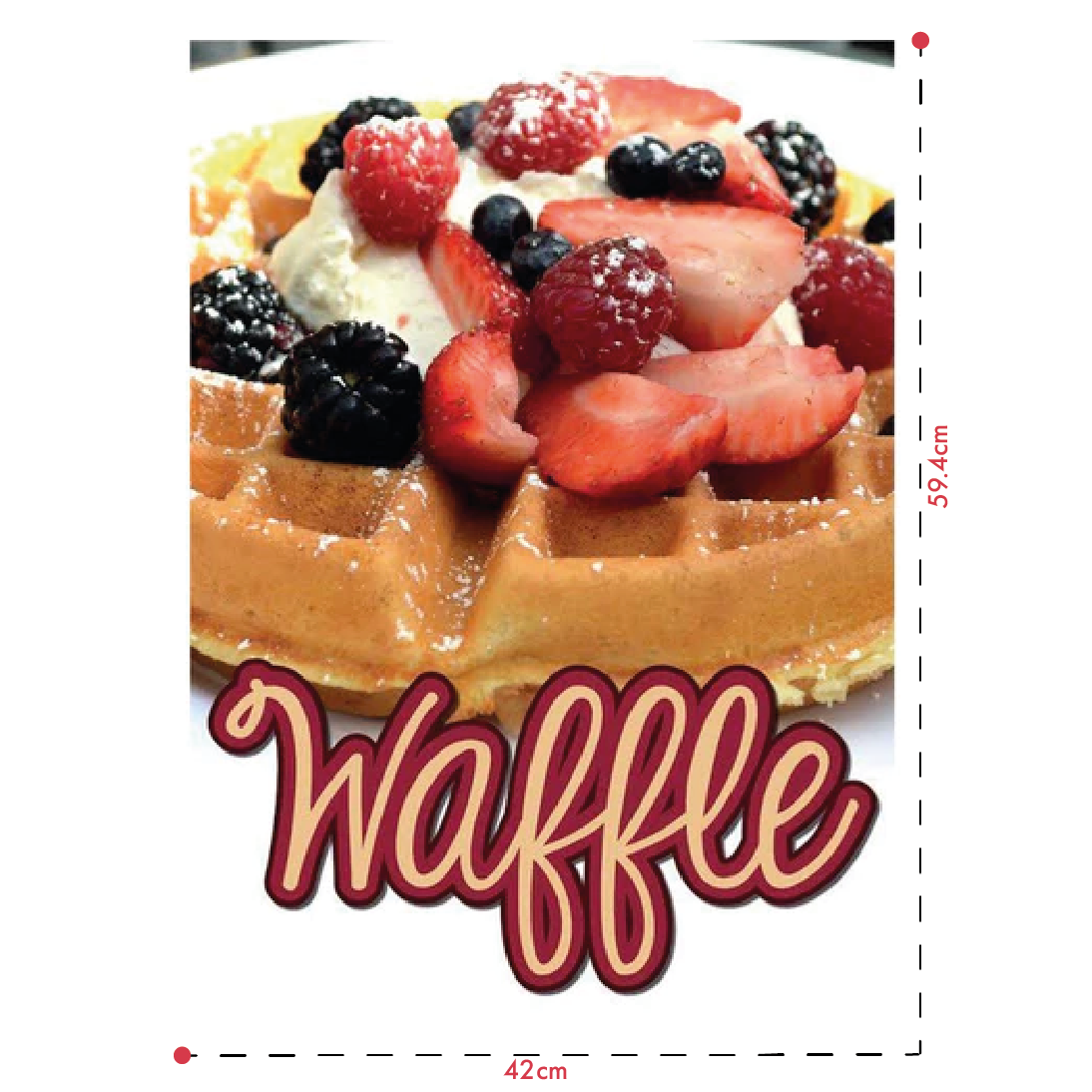 DEXLO Waffle Poster