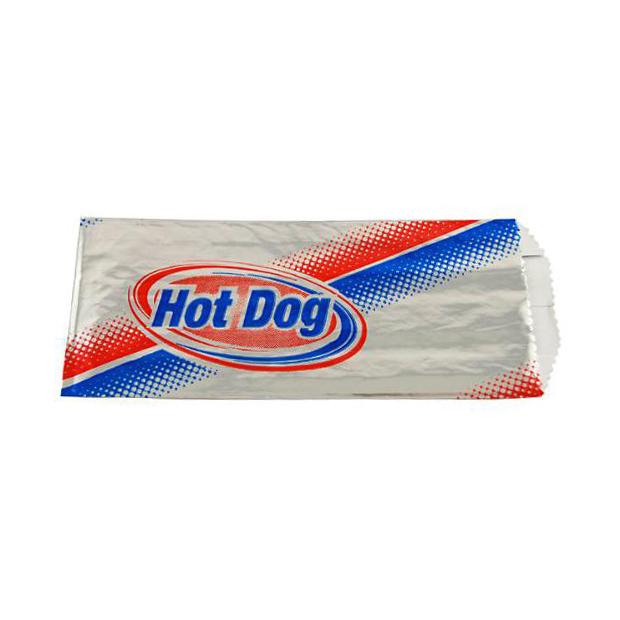 Foil Hot Dog Bags (Pack of 1000)