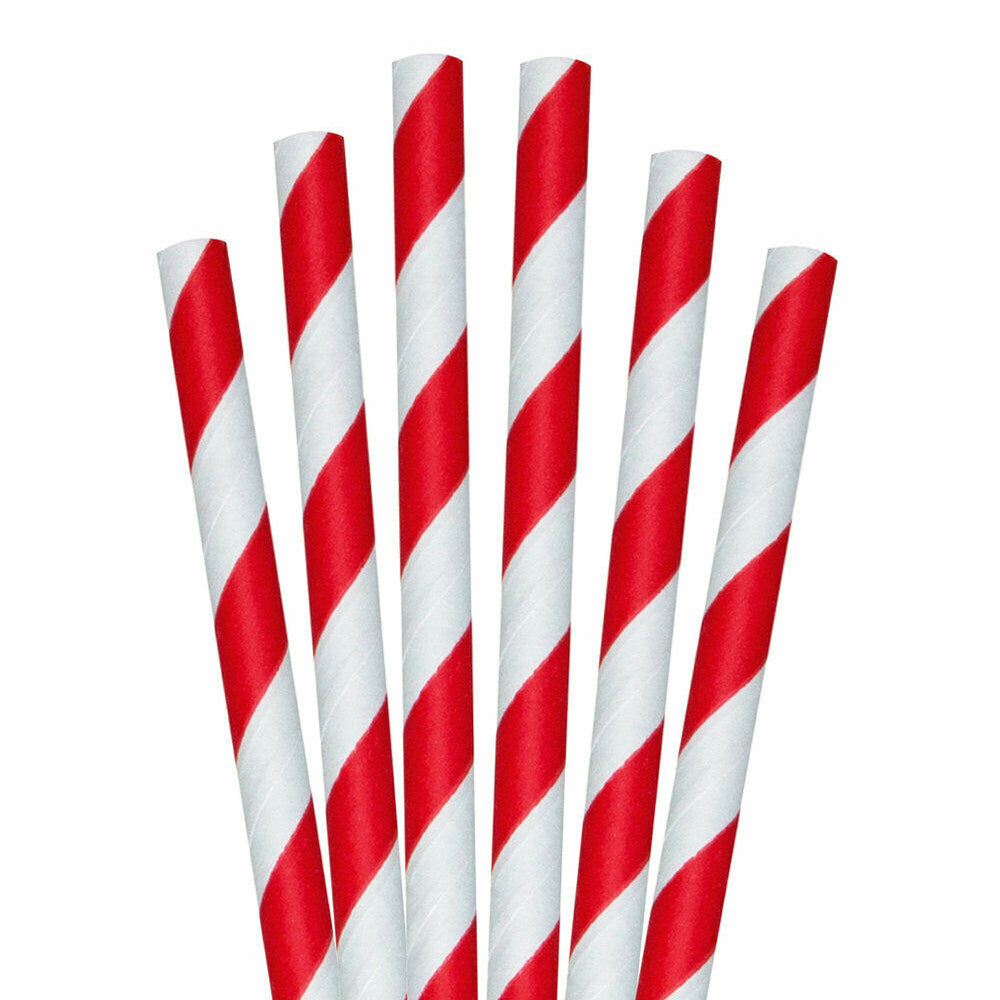 Jazz Cafe Paper Slush & Smoothie Straws 6mm