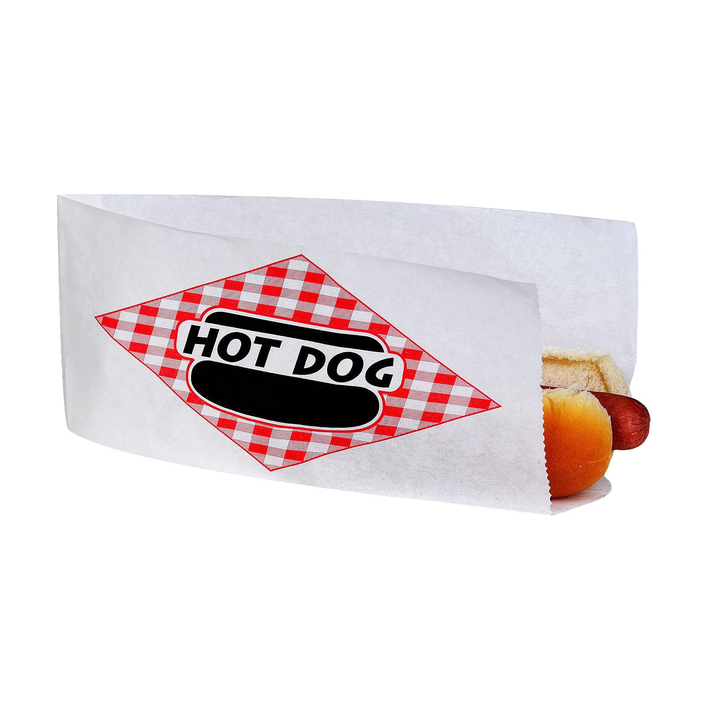 Open Top Hot Dog Bags (Pack of 1000)