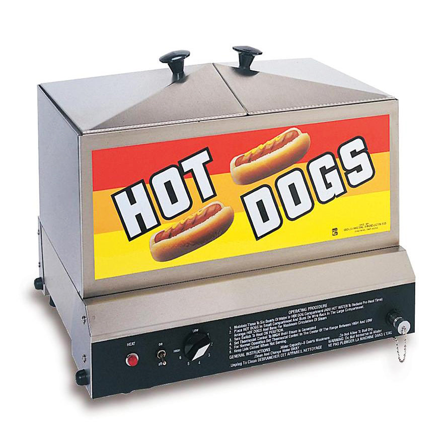 Gold Medal Steamin' Demon Hot Dog Steamer
